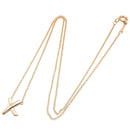 Tiffany Necklace Co 40.5 K18Pg Used A