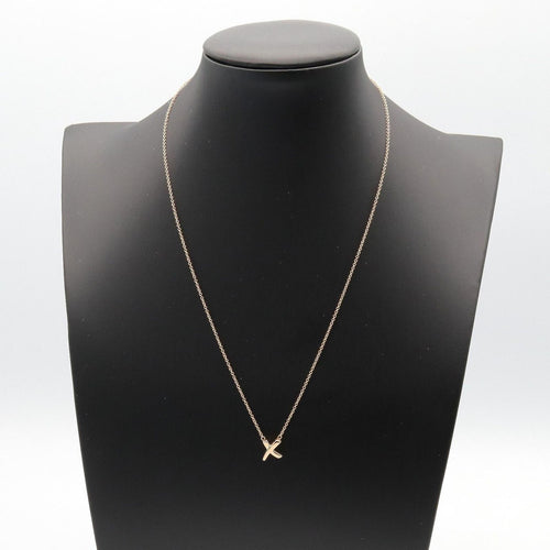 Tiffany Necklace Co 40.5 K18Pg Used A
