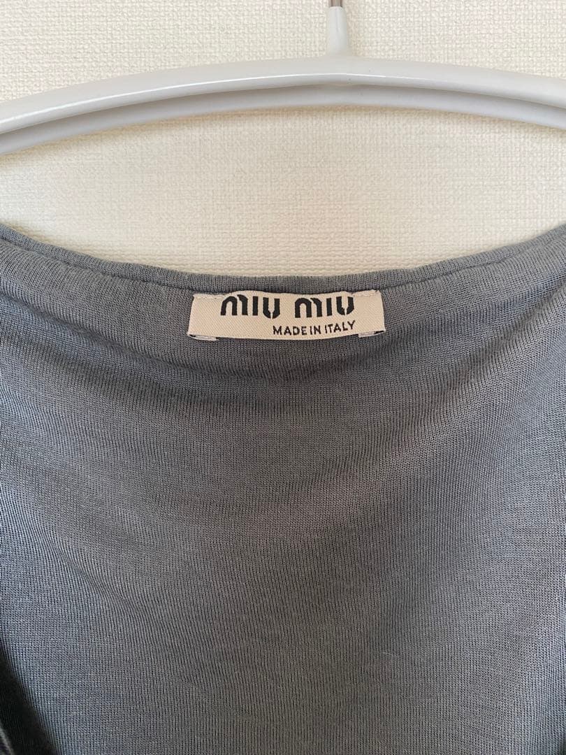 Miu Short-Sleeve Miumiu