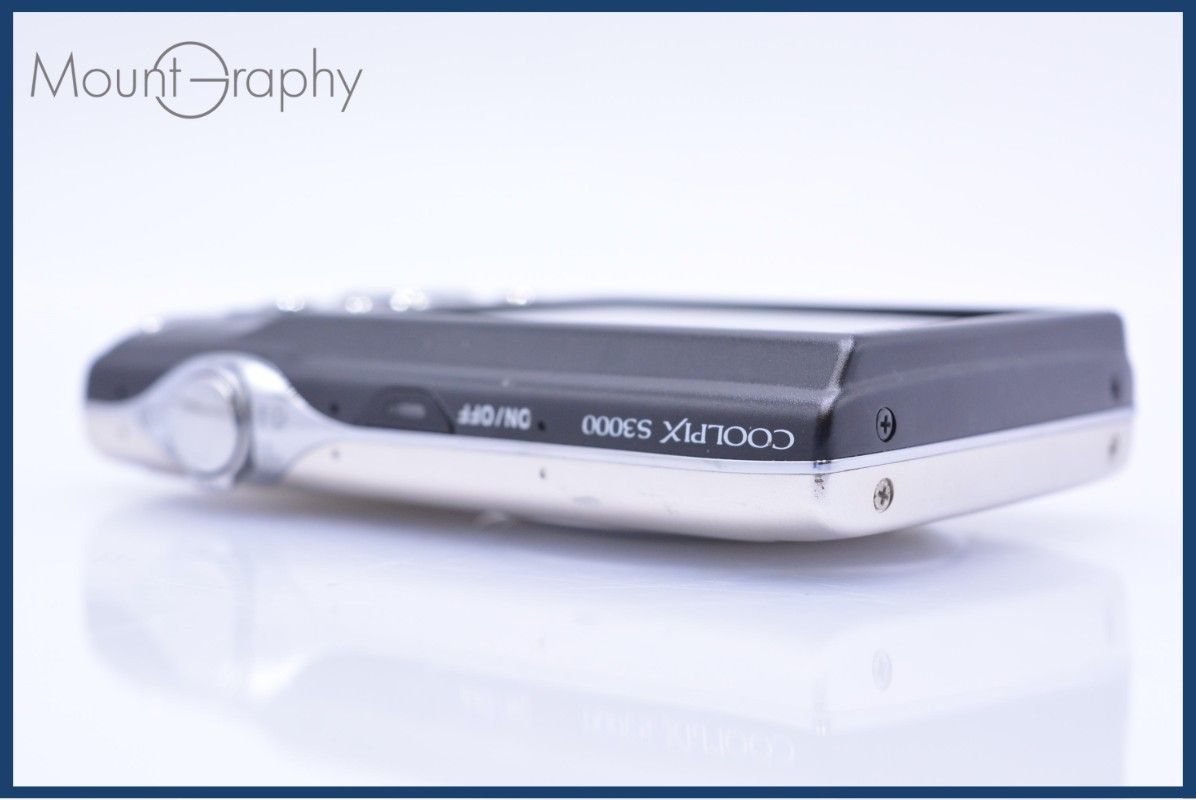 Compact Digital Camera Nikon Coolpix S3000 4X #Am5248