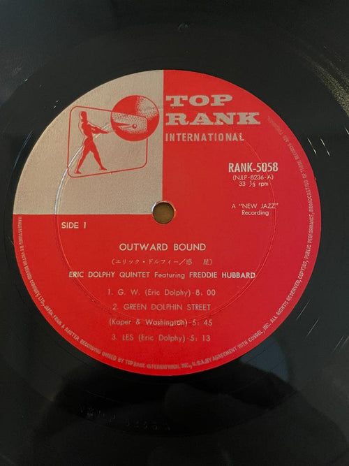 Western Music Eric Dolphy Outward Bound-New Jazz 5058