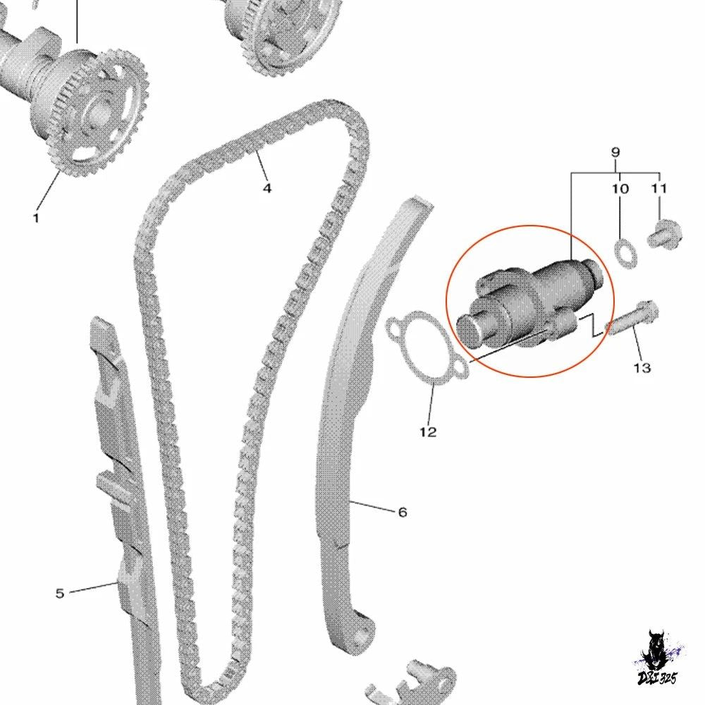 Chain Belt Yamaha Wr250F Wr450F Yz250F Yz450F