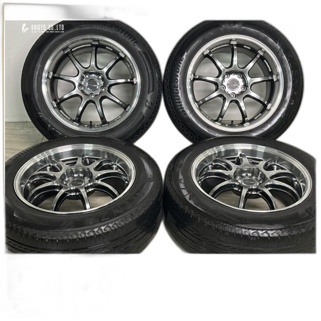 Work 18 Inches Emotion D9R 18In 8.5J +43 Pcd114.3 Alenza Lx100 235/60R18 Rav4