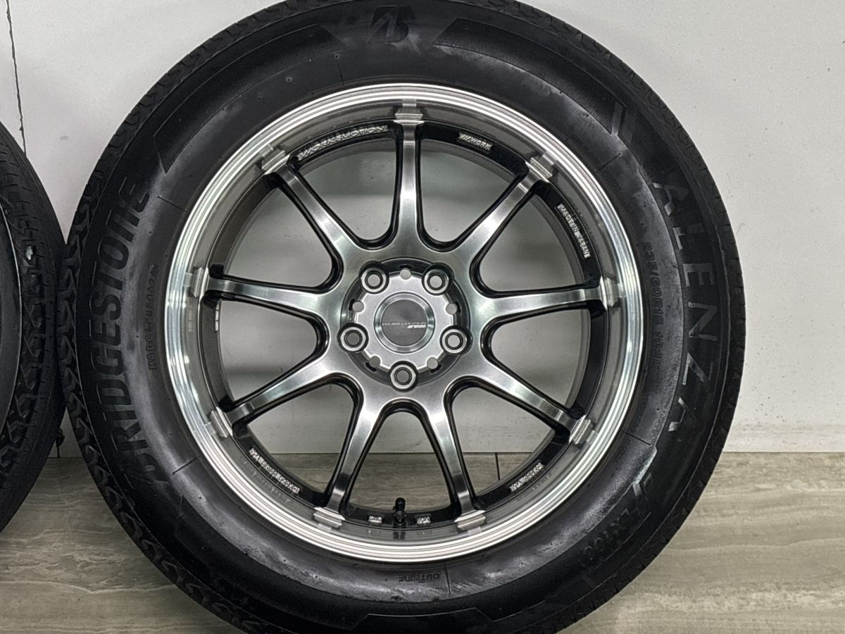 Work 18 Inches Emotion D9R 18In 8.5J +43 Pcd114.3 Alenza Lx100 235/60R18 Rav4
