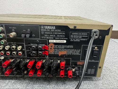 Yamaha Av Amplifiers Dsp-Ax750