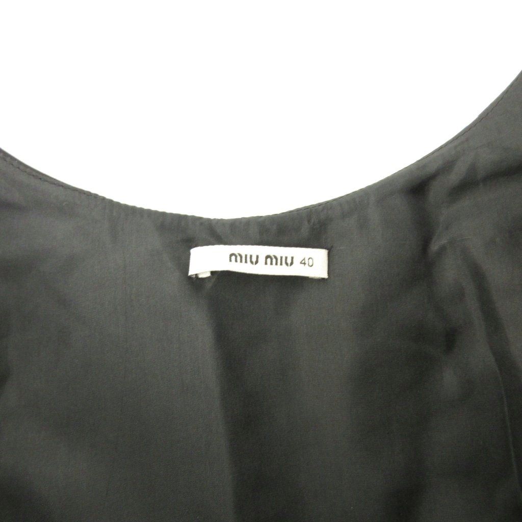 Miu Long Sleeves, Three Quarter Sleeve Miumiu 40 0219 Ibo90