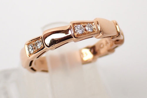 Bvlgari Ring #47(6.5 K18Pg 3.9G