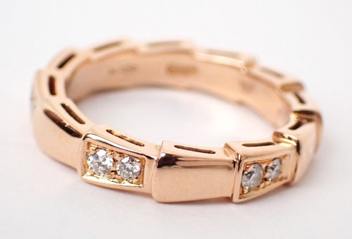Bvlgari Ring #47(6.5 K18Pg 3.9G
