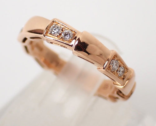 Bvlgari Ring #47(6.5 K18Pg 3.9G