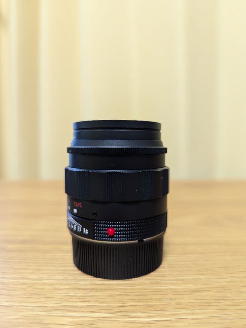 Leica Lens (Single Focus) Summilux Black Chrome