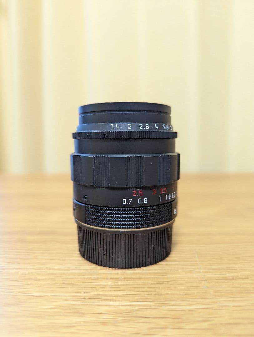 Leica Lens (Single Focus) Summilux Black Chrome
