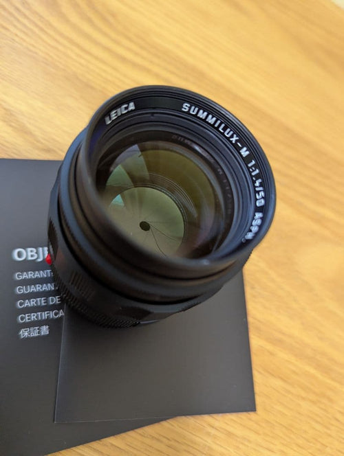 Leica Lens (Single Focus) Summilux Black Chrome