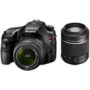 Digital Slr Sony 65 Dt 18-55Mm F3.5-5.6 Sam+Dt 55-200Mm F4-5.6 Sam Slt-A65Vy