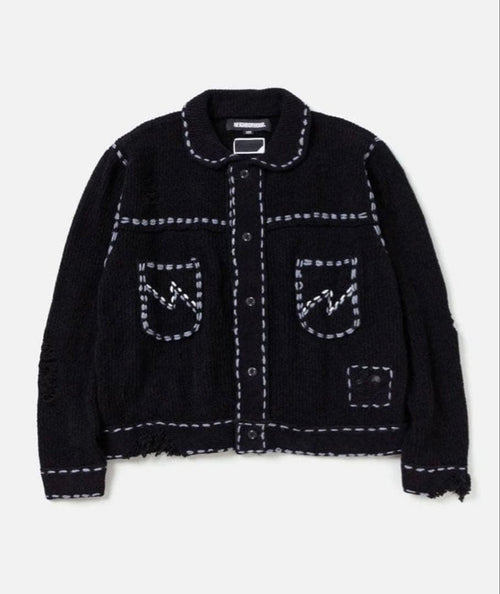 Neighborhood Knitted Tops Sweaters Phingerin 24Aw Savage Knit