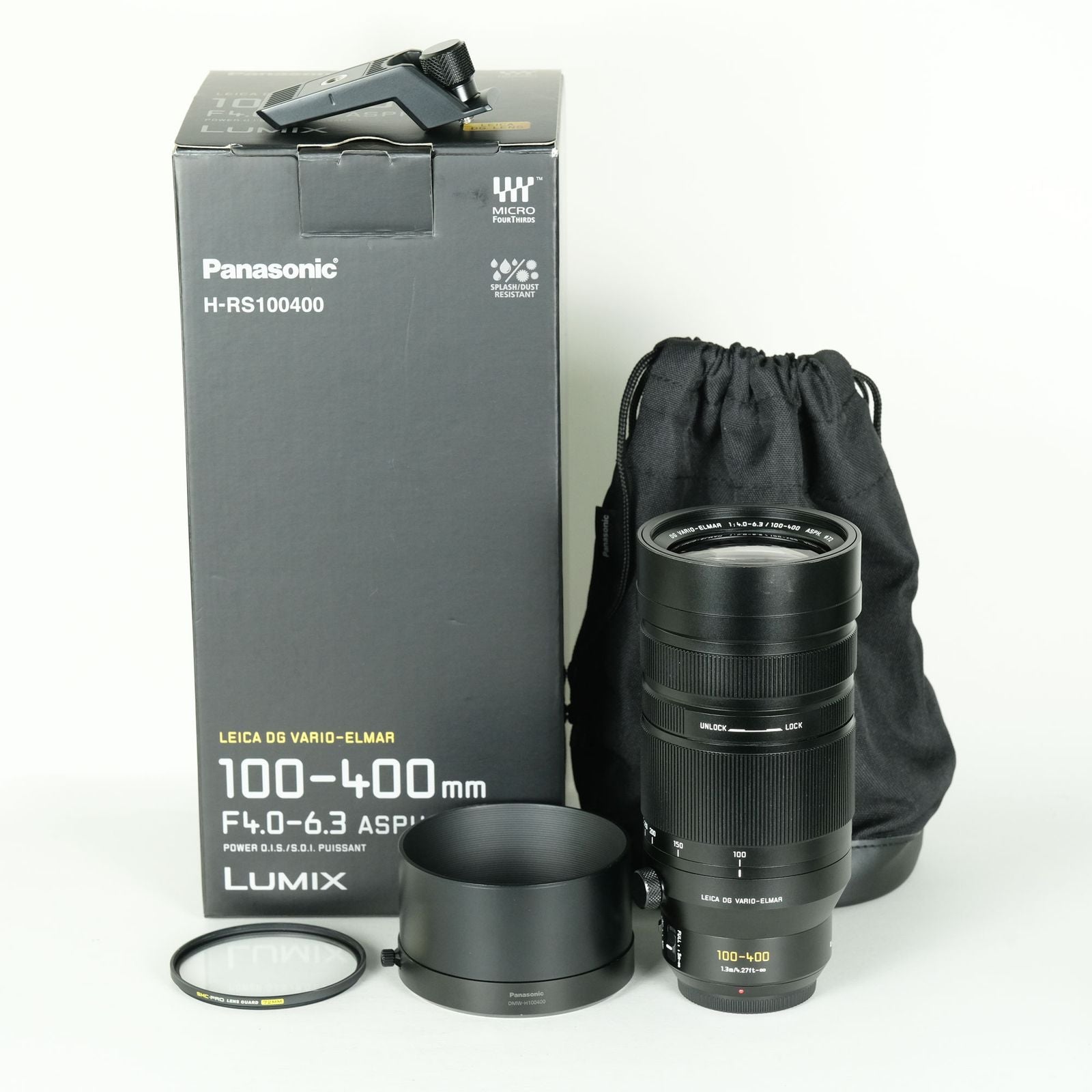 Panasonic Lens (Zoom) Leica Dg Vario-Elmar 100-400Mm F4.0-6.3 Asph. Power O.I.S.