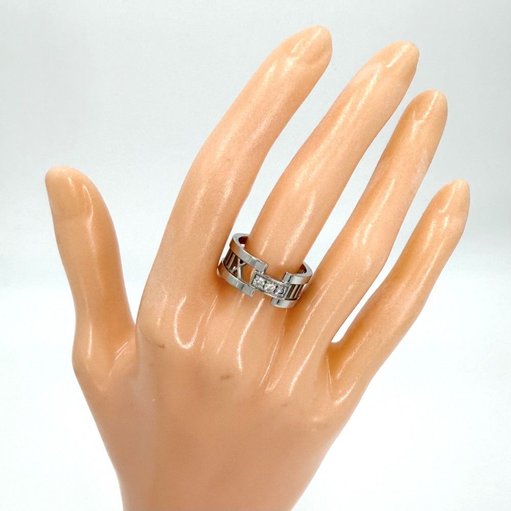 Tiffany Ring Au750 18 Wg Tiffany&Co. K18 12.5 7.5G
