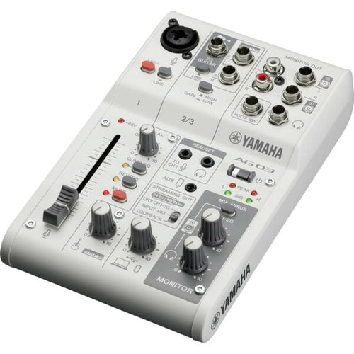 Audio Interface Yamaha Ag03Mk2 W