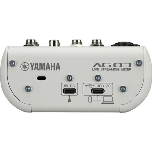 Audio Interface Yamaha Ag03Mk2 W