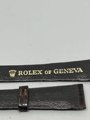 Rolex Leather Straps Lady'S K18 Yg