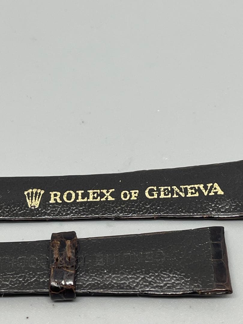 Rolex Leather Straps Lady'S K18 Yg