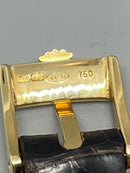 Rolex Leather Straps Lady'S K18 Yg