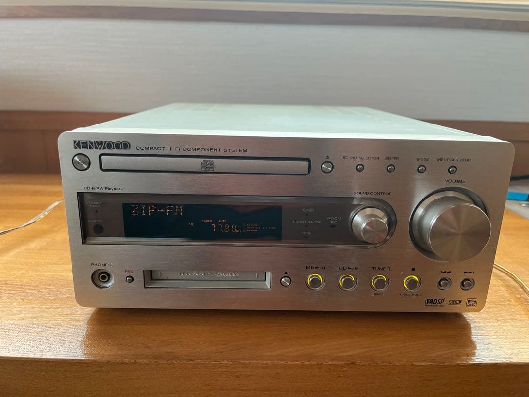 Kenwood Cd Md Cassette Deck Hi-Fi