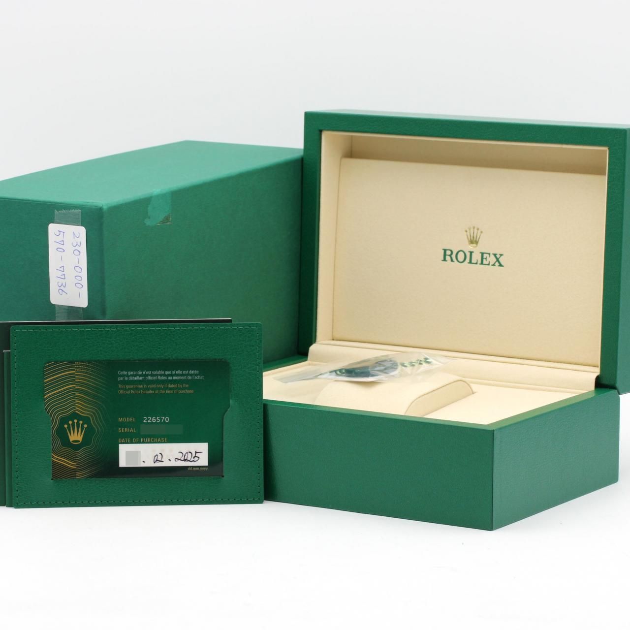 Rolex Automatic Winding Clock 226570 Ss