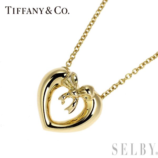 Tiffany Necklace K18Yg