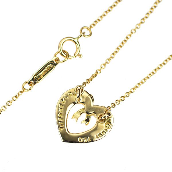 Tiffany Necklace K18Yg