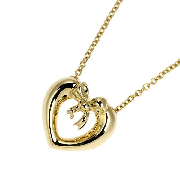 Tiffany Necklace K18Yg