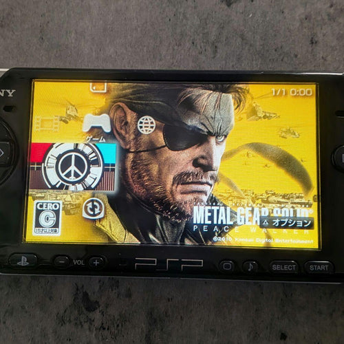 Playstation Portable Consoles (Psp) Sony Playstationportable Psp-3000