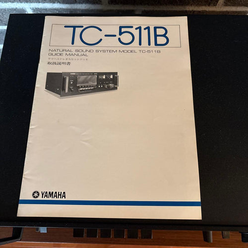 Yamaha Cd, Md Cassette Decks Tc-511B