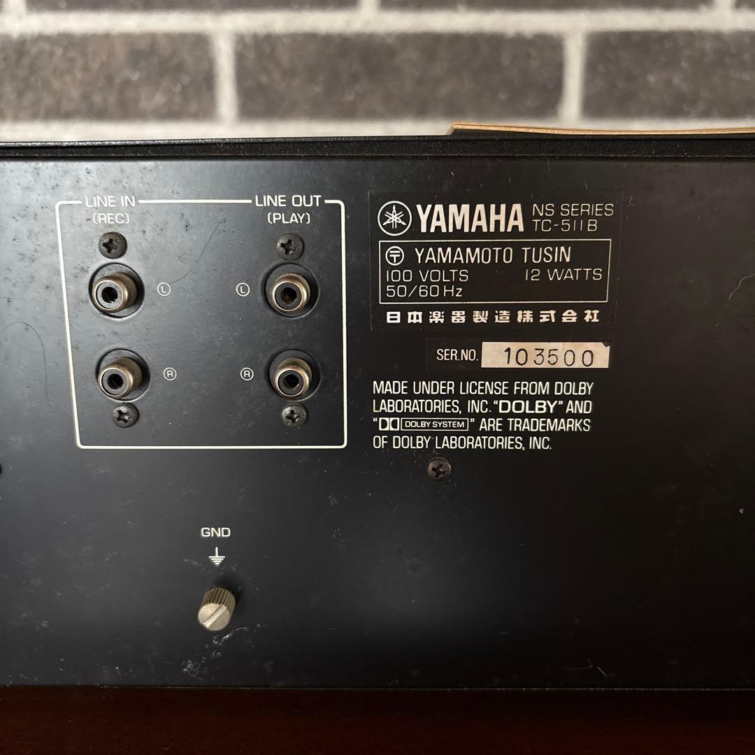 Yamaha Cd, Md Cassette Decks Tc-511B