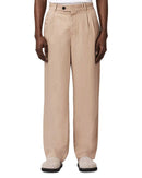 Others Allsaints Roland Straight Fitrouser Pants Nutmeg Brown