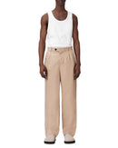 Others Allsaints Roland Straight Fitrouser Pants Nutmeg Brown