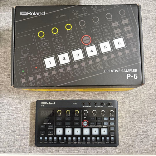 Roland Expansion Pads, Samplers Effects Units P-6 Creative Sampler