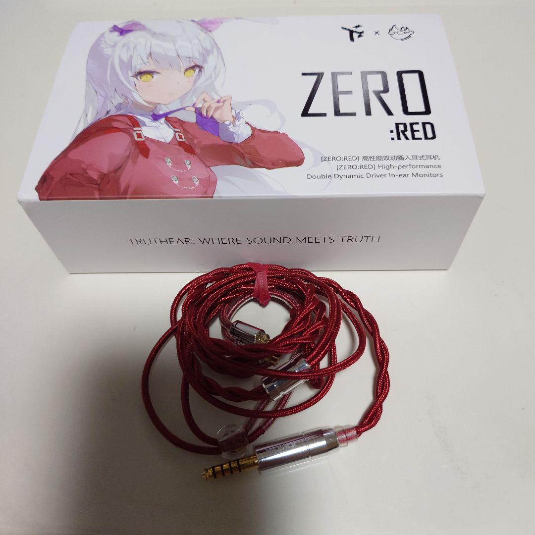 Wired Earphones Truthear Zero:Red Nicehck Redag 2Pin4.4 Red