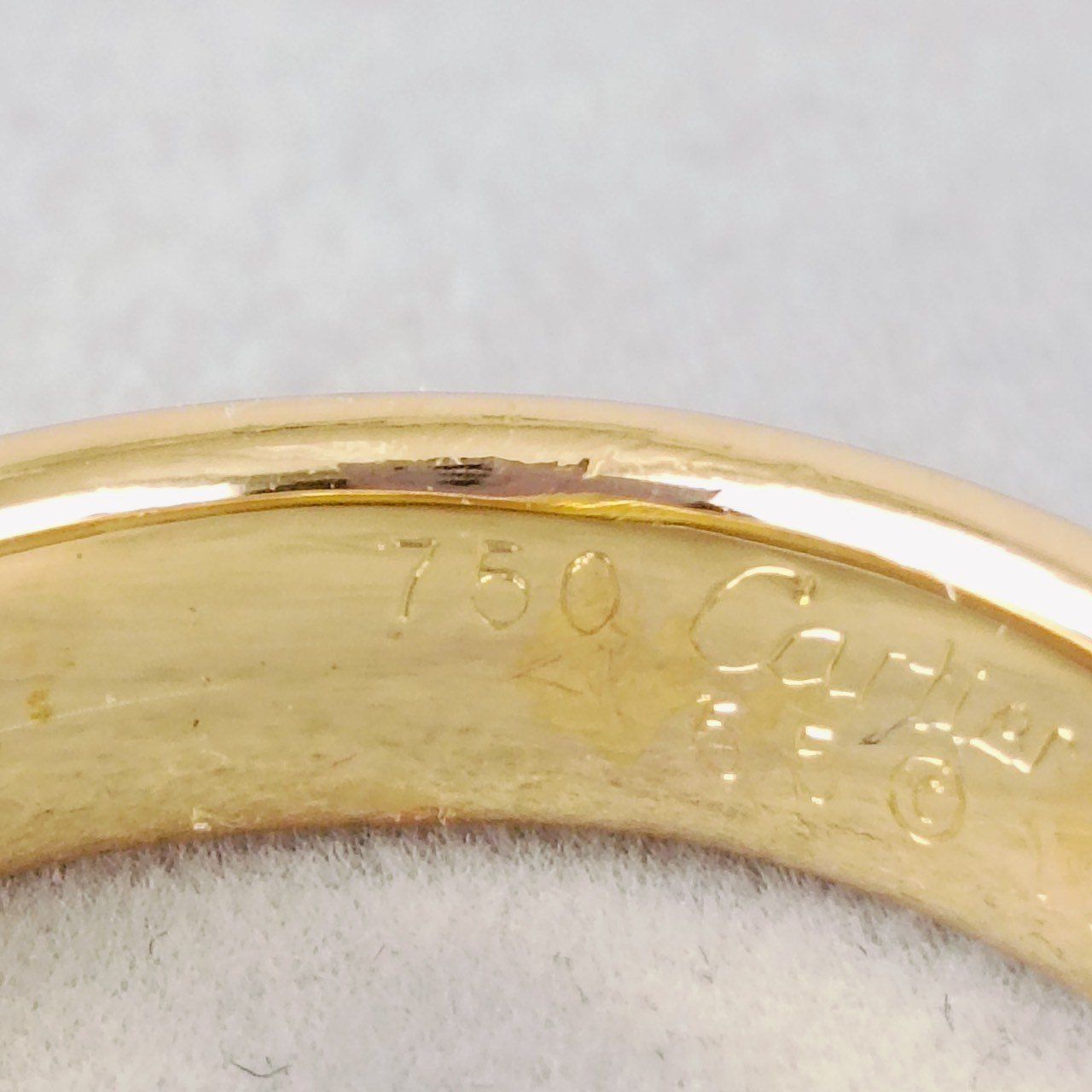 Cartier Ring 18 K18 5.4 7 8 Z1019