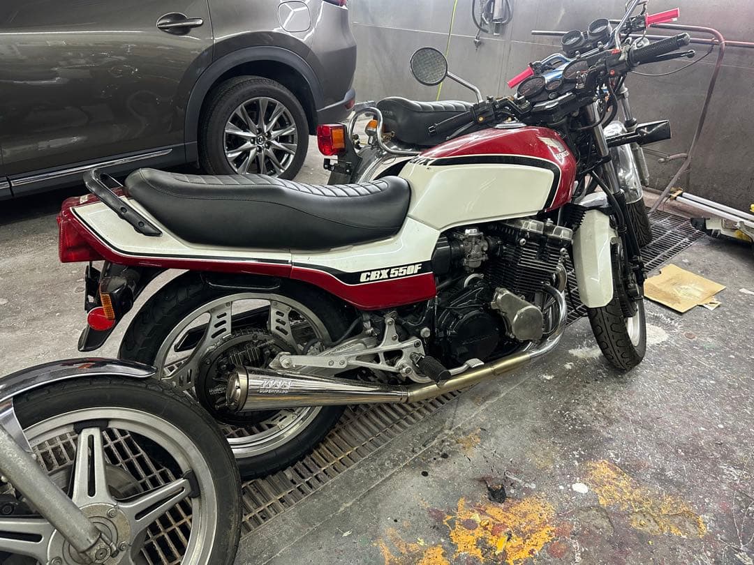 Motorcycle Frames 8 Cbx550F Cbx400