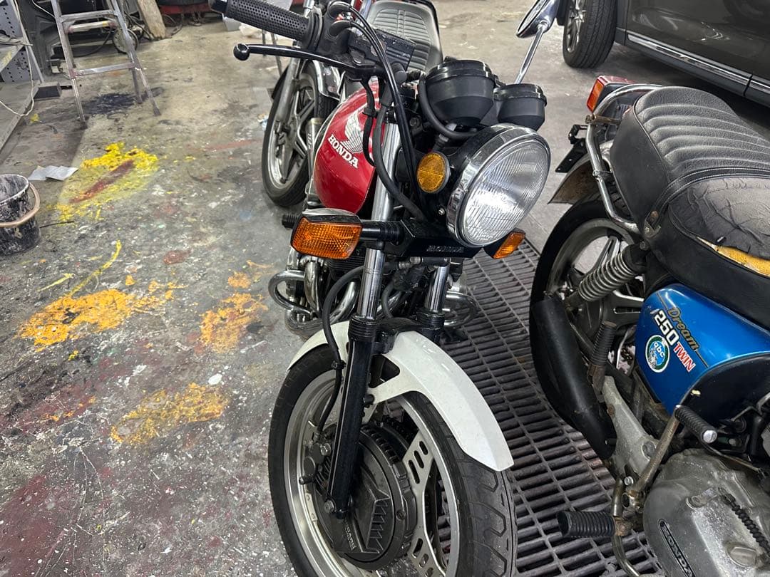 Motorcycle Frames 8 Cbx550F Cbx400