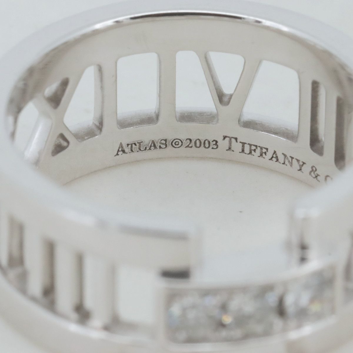 Tiffany Ring Co. 12 K18Wg(18