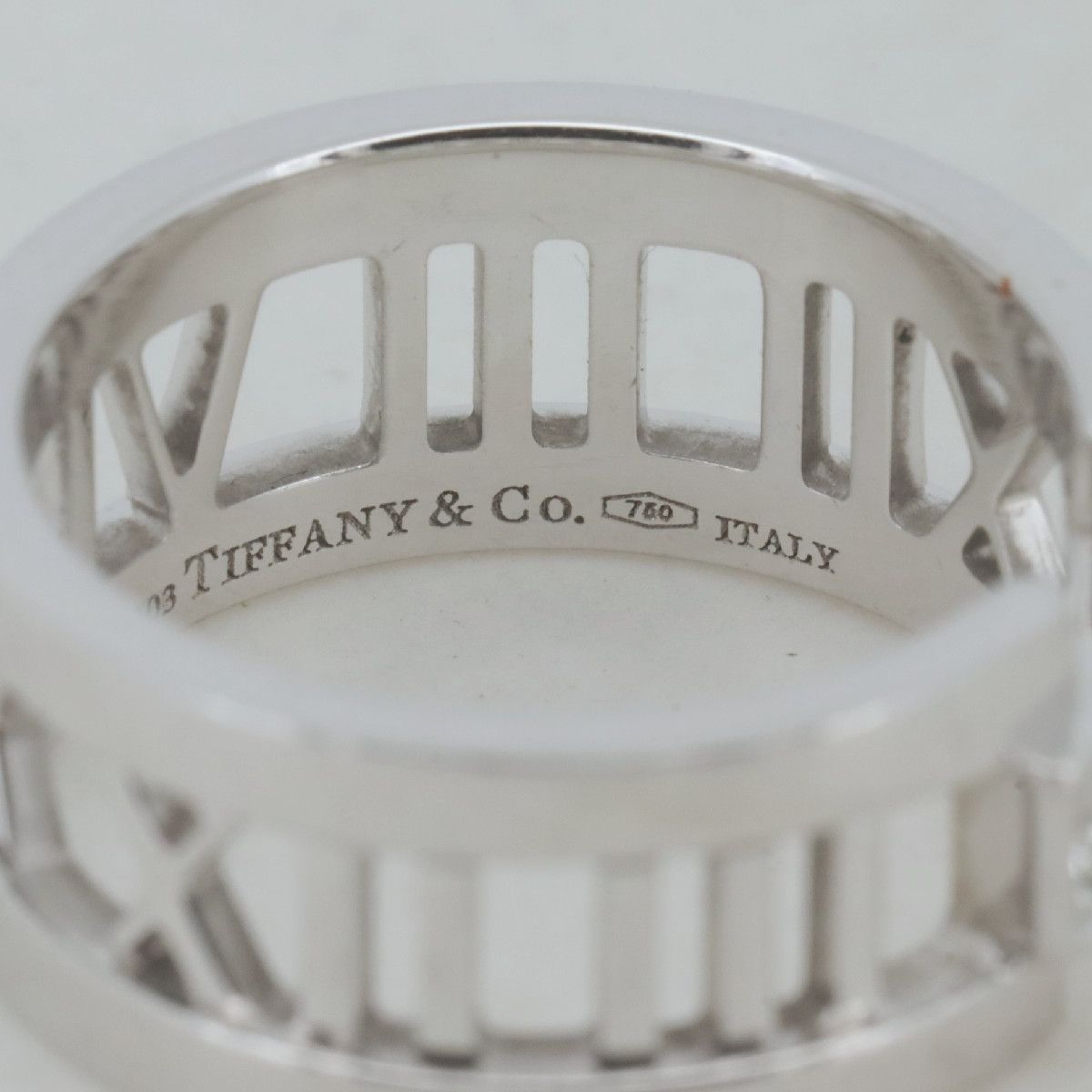 Tiffany Ring Co. 12 K18Wg(18