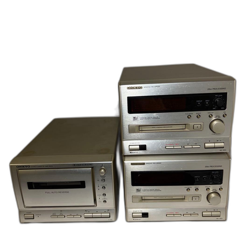 Onkyo Cd Md Cassette Deck K-185 Md-185X 3