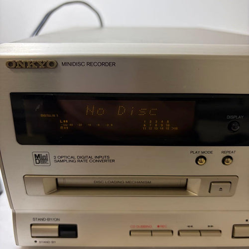 Onkyo Cd Md Cassette Deck K-185 Md-185X 3
