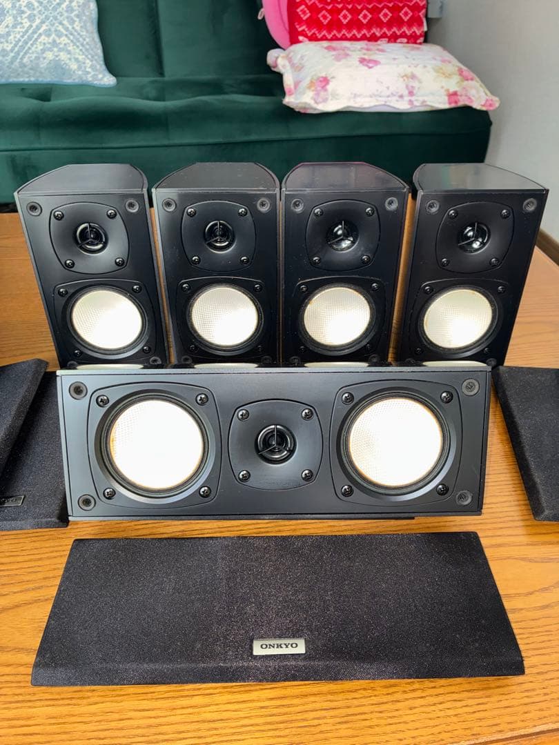 Onkyo Surround Speakers, Rear Soundbars Htx-25Hdx 5.1Ch