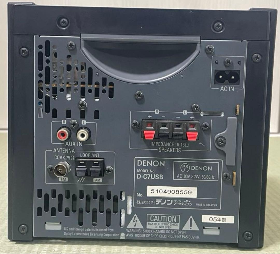 Denon Mini Component Systems D-C7Usb Cd