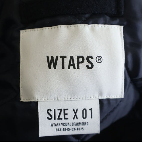 Wtaps Jumper Blouson 25Aw Wrecker Jacket Wopl Melton Textile 252Tqdt-Jkm03