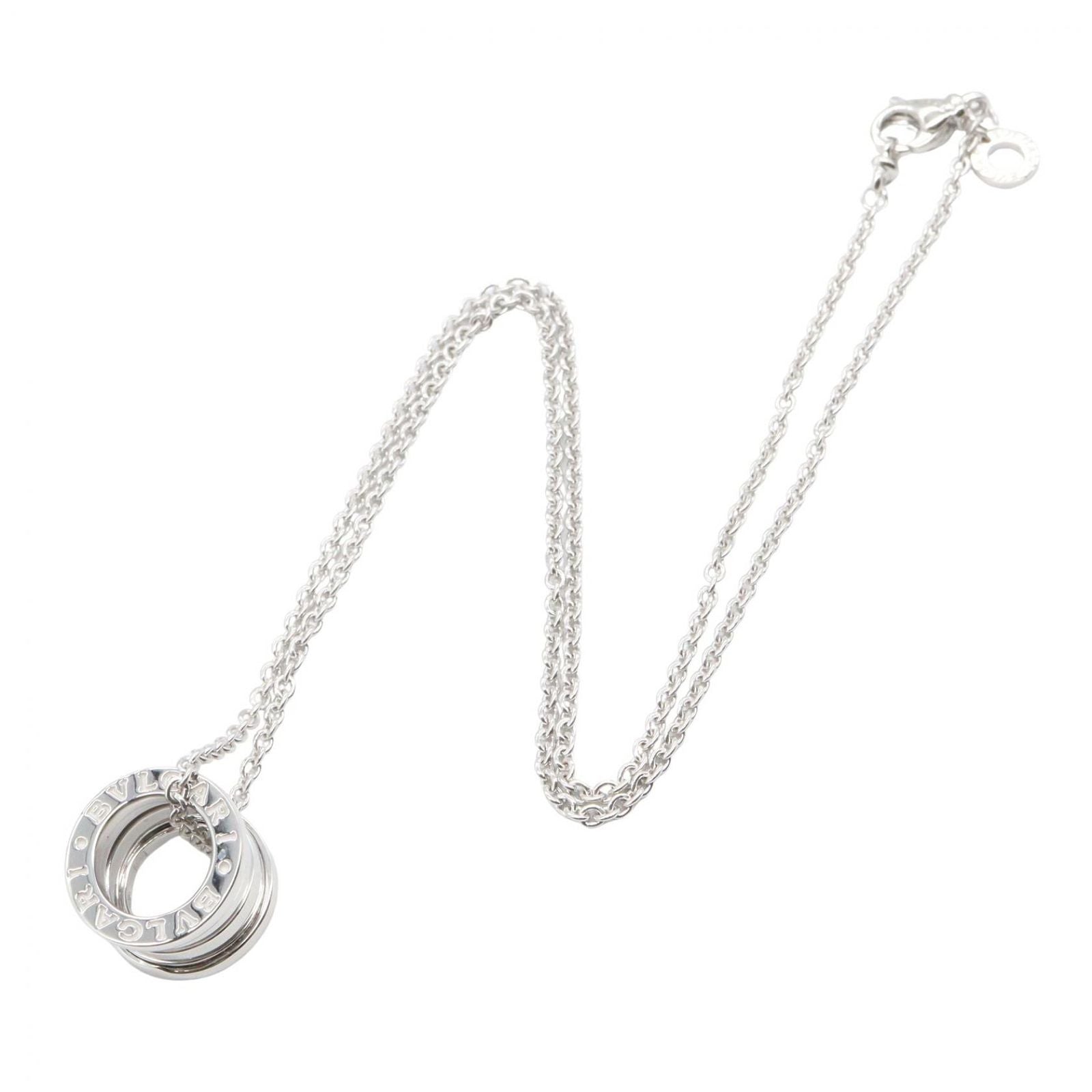 Bvlgari Necklace B-Zero1 352815 40.5 K18Wg Used A