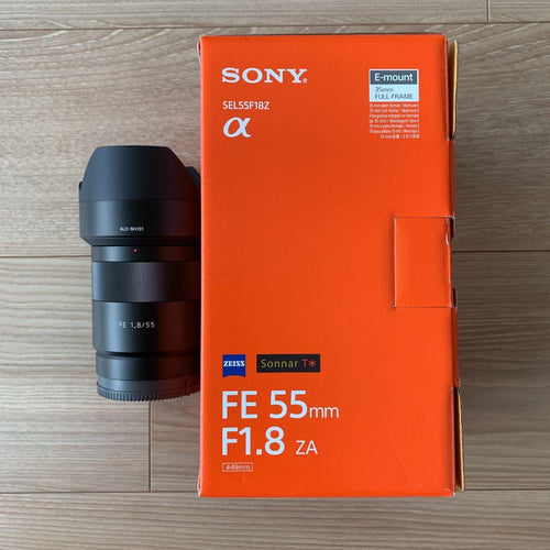Sony Lens (Single Focus) T*Fe55F1.8Za