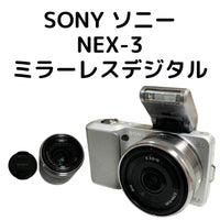 Sony Mirrorless Interchangeable Lens Cameras Nex-3